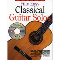 Notfabriken Fifty Easy Classical Guitar Solos (häftad)