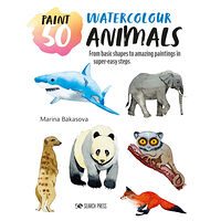 Search Press Ltd Paint 50: Watercolour Animals (häftad, eng)