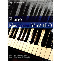 Stevali Piano klassikerna från A till Ö : stora notsamlingen (inbunden)