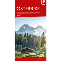 NORSTEDTS Österrike EasyMap : Skala 1:300.000