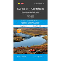 NORSTEDTS Kvikkjokk Adolfström Kungsleden 4 Karta och guide : Outdoorkartan skala 1:50 000