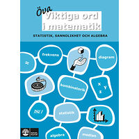 Eva Marand Viktiga ord i matematik Öva Statistik, sannolikhet och algebra (häftad)