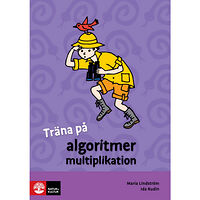 Maria Lindström Träna på matte Algoritmer multiplikation (5-pack) (häftad)