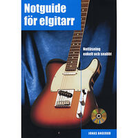 Notfabriken Notguide för elgitarr : notläsning enkelt och snabbt inkl CD (häftad)