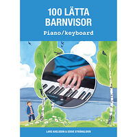 Notfabriken 100 lätta barnvisor piano/keyboard (häftad)