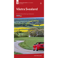 Kartförlaget Västra Svealand Bil & Turistkarta Nr 2 : Skala 1:250.000