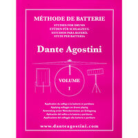 Dante Agostini Methode de Batterie vol 1 (häftad, fre)
