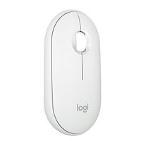 Logitech Logitech Pebble Mouse 2 M350s - mus - Bluetooth 5.2 LE - tonal white