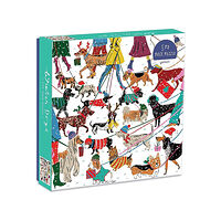 Abrams & Chronicle Books Winter Dogs 500 Piece Puzzle