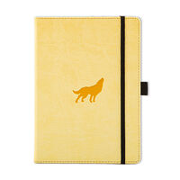 Dingbats*Notebooks LTD Dingbats* Wildlife A5+ Lined – Cream Wolf Notebook