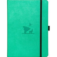 Dingbats*Notebooks LTD Dingbats* Earth A5+ Dotted - Emerald Eduardo Avaroa Notebook