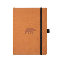 Dingbats*Notebooks LTD Dingbats* Wildlife Soft Cover A5 Lined - Brown Bear Notebook