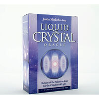 Blue Angel Publishing Liquid Crystal Oracle Deck [77 cards, 292 pg guidebook]