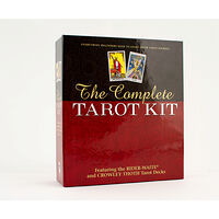 US Games Systems, Inc. Complete Tarot Kit (Rider Deck, Thoth Deck, Book, Journal, Spread Sheet, Chart, Carrying Case)