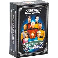 Simon & Schuster INC Star Trek: The Next Generation Tarot Deck and Guidebook