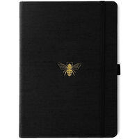 Dingbats*Notebooks LTD Dingbats* Pro B5 Dotted - Black Bee Notebook