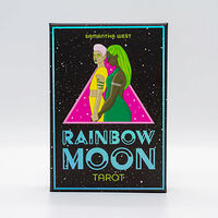 Rockpool Publishing Rainbow Moon Tarot (78-Card Deck & 144-Pag