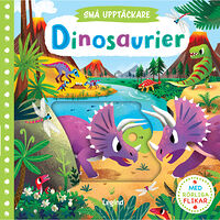 Legind A/S Dinosaurier - med rörliga flikar (bok, board book)