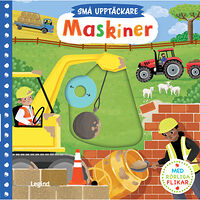 Legind A/S Maskiner - med rörliga flikar (bok, board book)