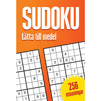 Legind A/S Sudoku : 256 sudokun, lätta till medel (häftad)