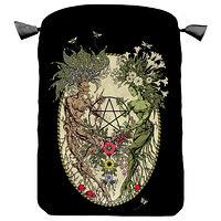 Lo Scarabeo Magickal Botanical - Tarot Bag (satin)