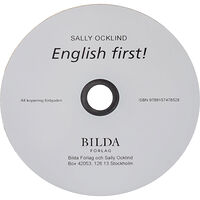 Sally Ocklind English first! - Cd- Reviderad upplaga