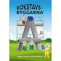 Jan Tern Bokstavsbyggarna - läsebok (inbunden)