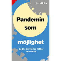 Jens Holm Pandemin som möjlighet : så blir återstarten hållbar och rättvis (pocket)