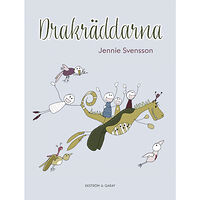 Jennie Svensson Drakräddarna (bok, kartonnage)