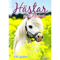 Egmont Publishing AB Hästar : Målarbok 12-pack (häftad)