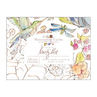 Schiffer Publishing Ltd Watercolor Cards With Foil Touches (häftad, eng)