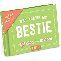 Abrams & Chronicle Books Knock Knock Why You`re My Bestie Fill in the Love Journal