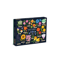 Galison Edible Flowers 1000 Piece Puzzle (bok, eng)