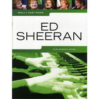 Notfabriken Really Easy Piano, Ed Sheeran (häftad, eng)