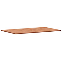 vidaXL Bänkskiva för badrum 100x60x1,5 cm massivt bokträ