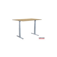 Sun-Flex Bord SUN-FLEX VI höj/sänk 160x80 grå/bjö