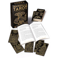 Marianne Costa Tarot of Marseille Gold & Black Edition KIT