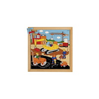 No Brand Rampussel vägbygge 34x34cm