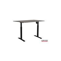 Sun-Flex Bord SUN-FLEX II höj/sänk 120x80 sva/grå