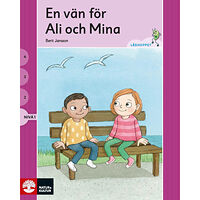 Berit Jansson Läshoppet Nivå 1- Ali och Mina, 4 titlar (häftad)