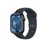 Apple Apple Watch Series 9 (GPS) - midnattsaluminium - smart klocka med sportband - midnatt - 64 GB