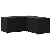vidaXL L-format sofföverdrag 2 st 215x215x80 cm 420D oxford