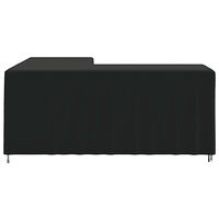 vidaXL L-format sofföverdrag 2 st 215x215x80 cm 420D oxford
