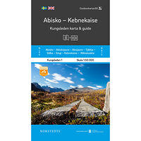 NORSTEDTS Abisko Kebnekaise Kungsleden 1 Karta och guide : Outdoorkartan skala 1:50 000