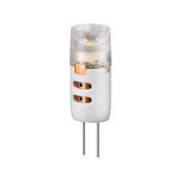 Goobay goobay - LED-glödlampa - G4 - 1.2 W - varmt vitt ljus - 2700 K - vit