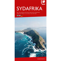 NORSTEDTS Sydafrika EasyMap : Skala 1:1,5milj