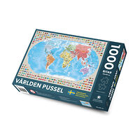 Kartförlaget Världen pussel 1000 bitar