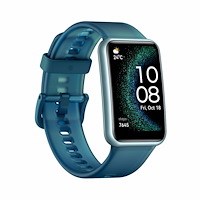 Huawei Technologies Huawei WATCH Fit Special Edition 4,17 cm (1.64") AMOLED 30 mm Digital 456 x 280 pixlar Pekskärm Grön GPS