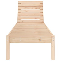 vidaXL Solsäng 199,5x60x74 cm massiv furu