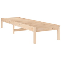 vidaXL Solsäng 199,5x60x74 cm massiv furu